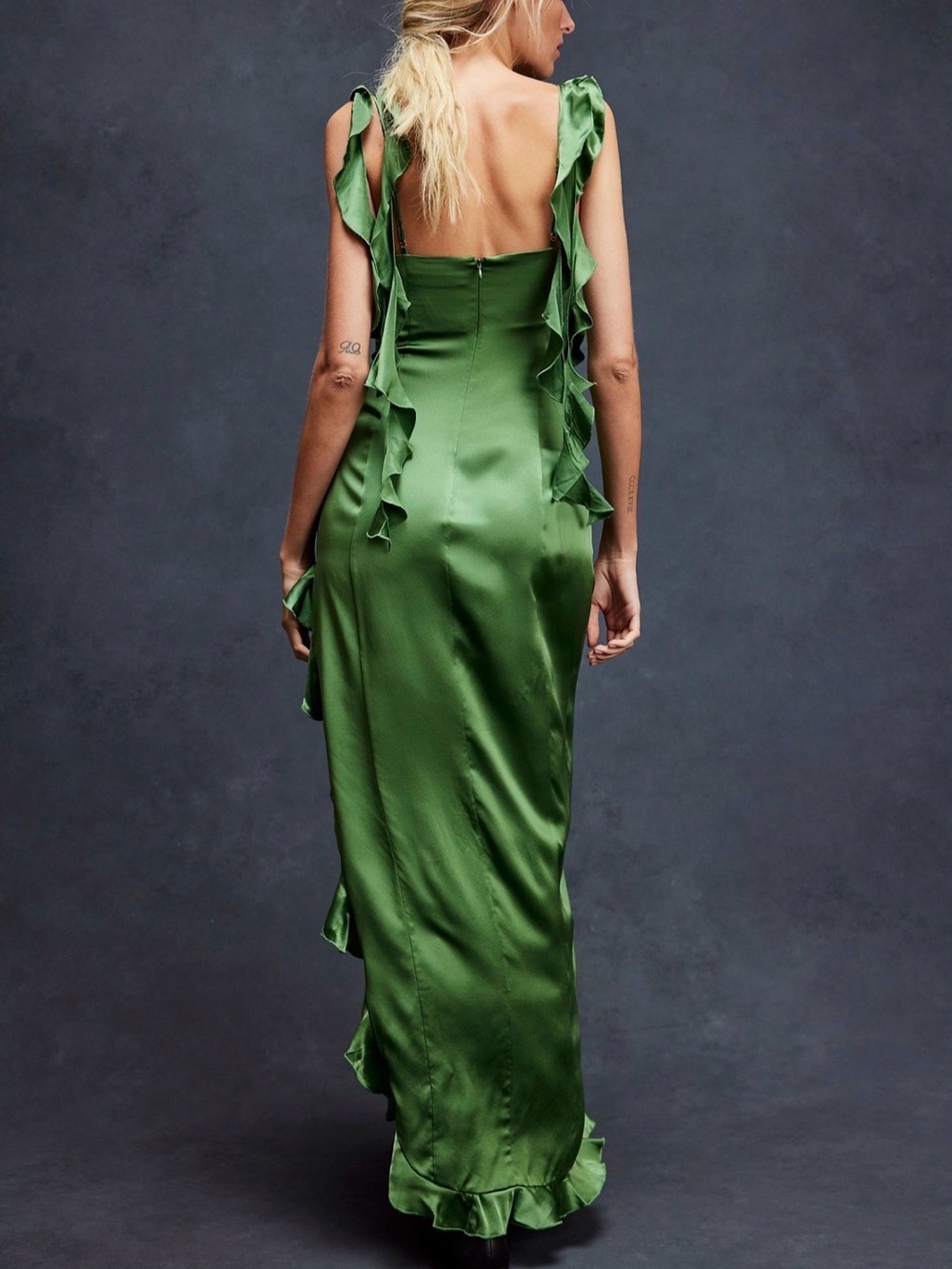 Free People | Amanda Uprichard Sonnet Silk Gown